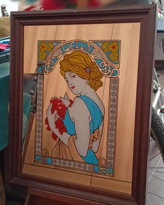 Specchio vintage Wella