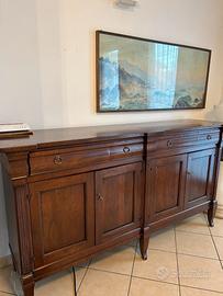 Credenza Noce Massello Lorenzin Bernardino 4 ante