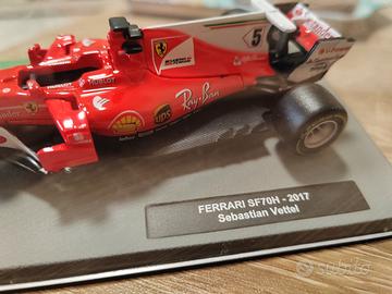 modellino formulauno Ferrari Sebastian Vettel 