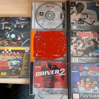 Videogiochi PS1 - Resident Evil, Driver 2, Rainbow