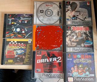 Videogiochi PS1 - Resident Evil, Driver 2, Rainbow