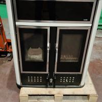 stufa combinata legna pellet