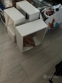 3 cubi più comodino