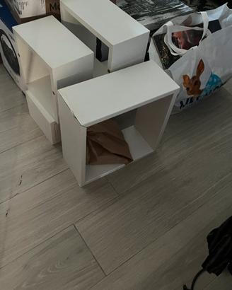 3 cubi più comodino