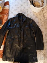 cappotto uomo in pelle 