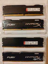 RAM ddr4 Fury Hyperx