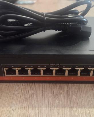 POE switch 8 porte 2.5GE