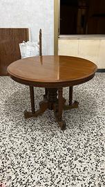 Tavolo tondo allungabile