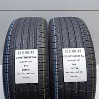 2 GOMME 215 55 17 CONTINENTAL RIF3607