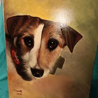 Dipinto originale Jack Russell Terrier 