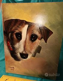 Dipinto originale Jack Russell Terrier 