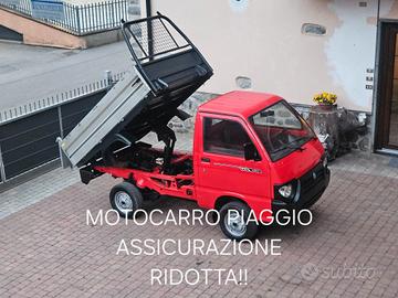 MOTOCARRO PIAGGIO ribaltabile!!!