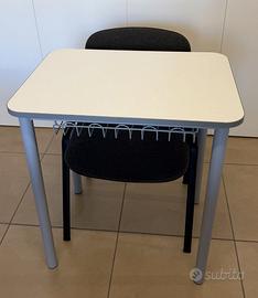 10 Banchi aula  tavoli scuola formazione 50x70