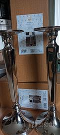 coppia di portacandela in metallo ad trend
