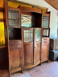 Credenza artigianale toscana in legno massello