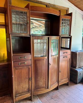 Credenza artigianale toscana in legno massello
