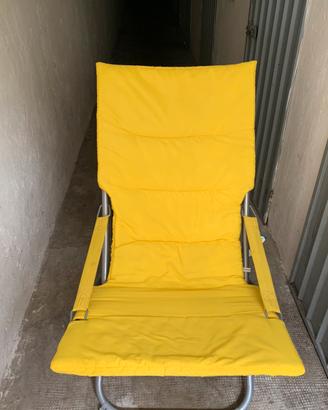 Sedia sdraio relax pieghevole