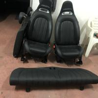 Tappezzeria in pelle abarth 595