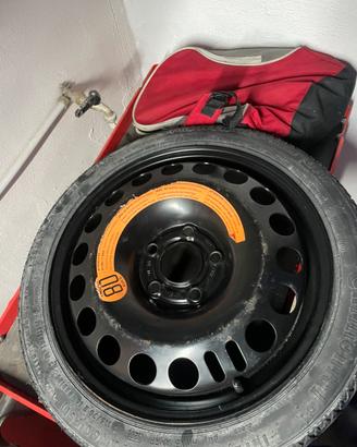 Ruota scorta fiat 500x