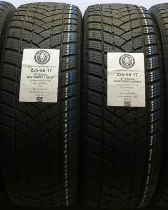 4 GOMME 225 65 17 GT RADIAL A67728