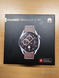 Huawei watch GT 3 46 mm cinturino pelle come nuovo