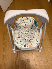 Sdraietta altalena Fisher Price per neonati