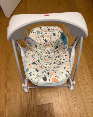 Sdraietta altalena Fisher Price per neonati