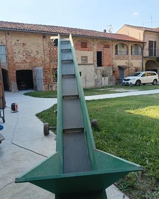 nastro trasportatore per legna da ardere