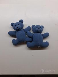 20 o piu orsettti peluche blu  ideali x creazioni