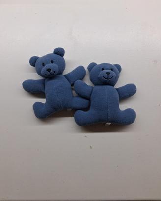 20 o piu orsettti peluche blu  ideali x creazioni