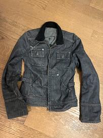Giubbino jeans imbottito donna