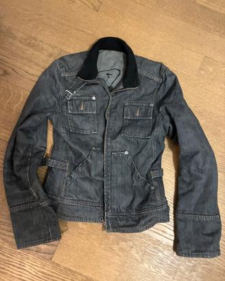 Giubbino jeans imbottito donna