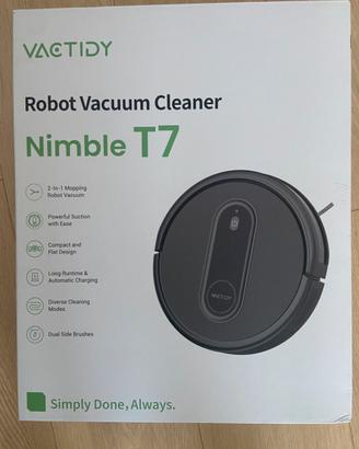 Robot aspira e lava pavimenti