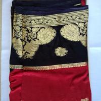 Due Sari indiani in seta