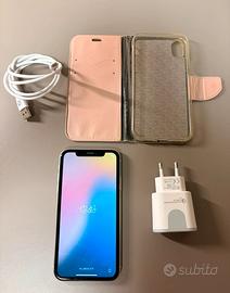 APPLE iPhone XR 64gb Bianco (caricatore e cover)