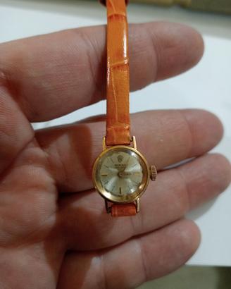 orologio Rolex oro 18k da donna vintage anni '30