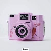 🌸 Holga 120N – Edizione Speciale "Rosa" -NUOVA-
