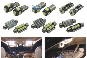 KIT 19 LAMPADE LED INTERNE BMW E39 SERIE 5 SEDAN 5