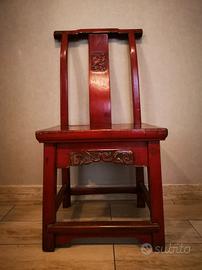 Sedia cinese Qing