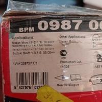 pastiglie freni Nissan micra