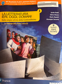 La letteratura ieri, oggi, domani vol 1