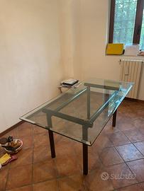 Base per tavolo in cristallo