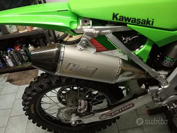 marmitta kawasaki kx 250 2021/2024