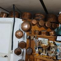 Set di pentole di rame