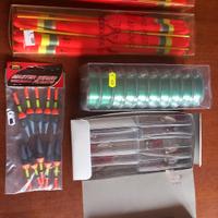 set Ami e galleggianti da pesca NUOVI