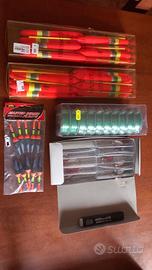 set Ami e galleggianti da pesca NUOVI