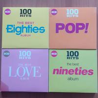 Lotto Cd - 100 Hits Pop, LOve 80, 90