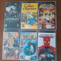 Videogiochi PSP in blocco 