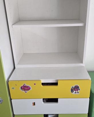 SMÅSTAD / PLATSA Cassetti + libreria