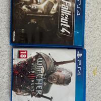 PS4 – The Witcher 3 + Fallout 4